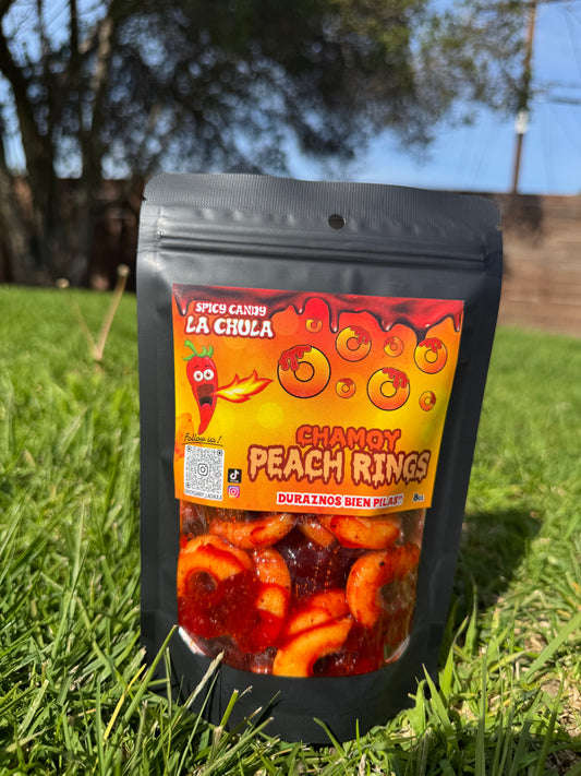 Chamoy Peach Rings - Duraznos bien pilas!!