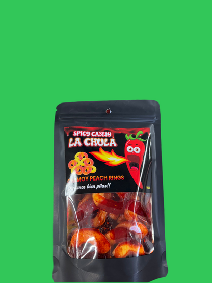 Chamoy Peach Rings - Duraznos bien pilas!!