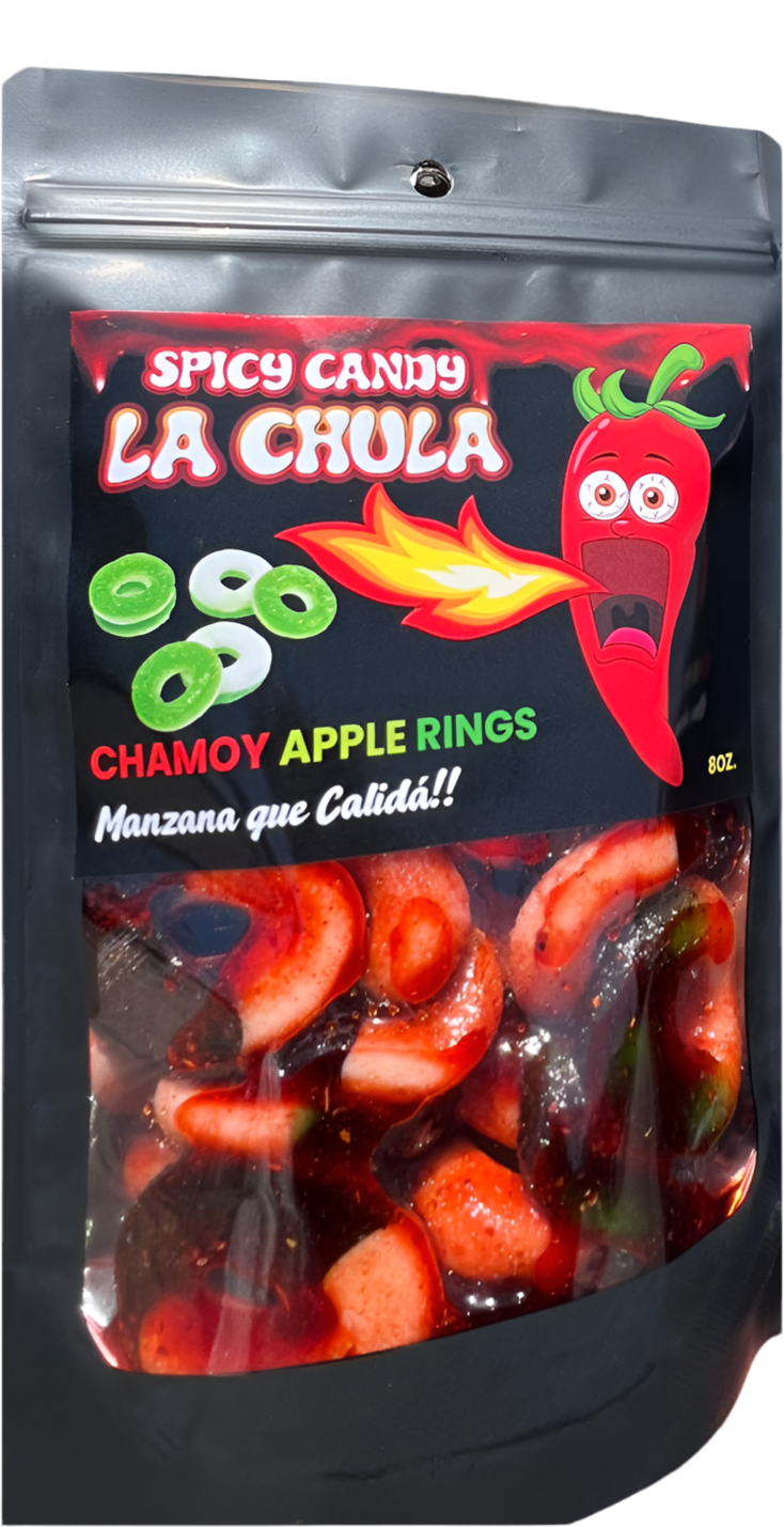 Chamoy Apple Rings - Manzana que Calida!!