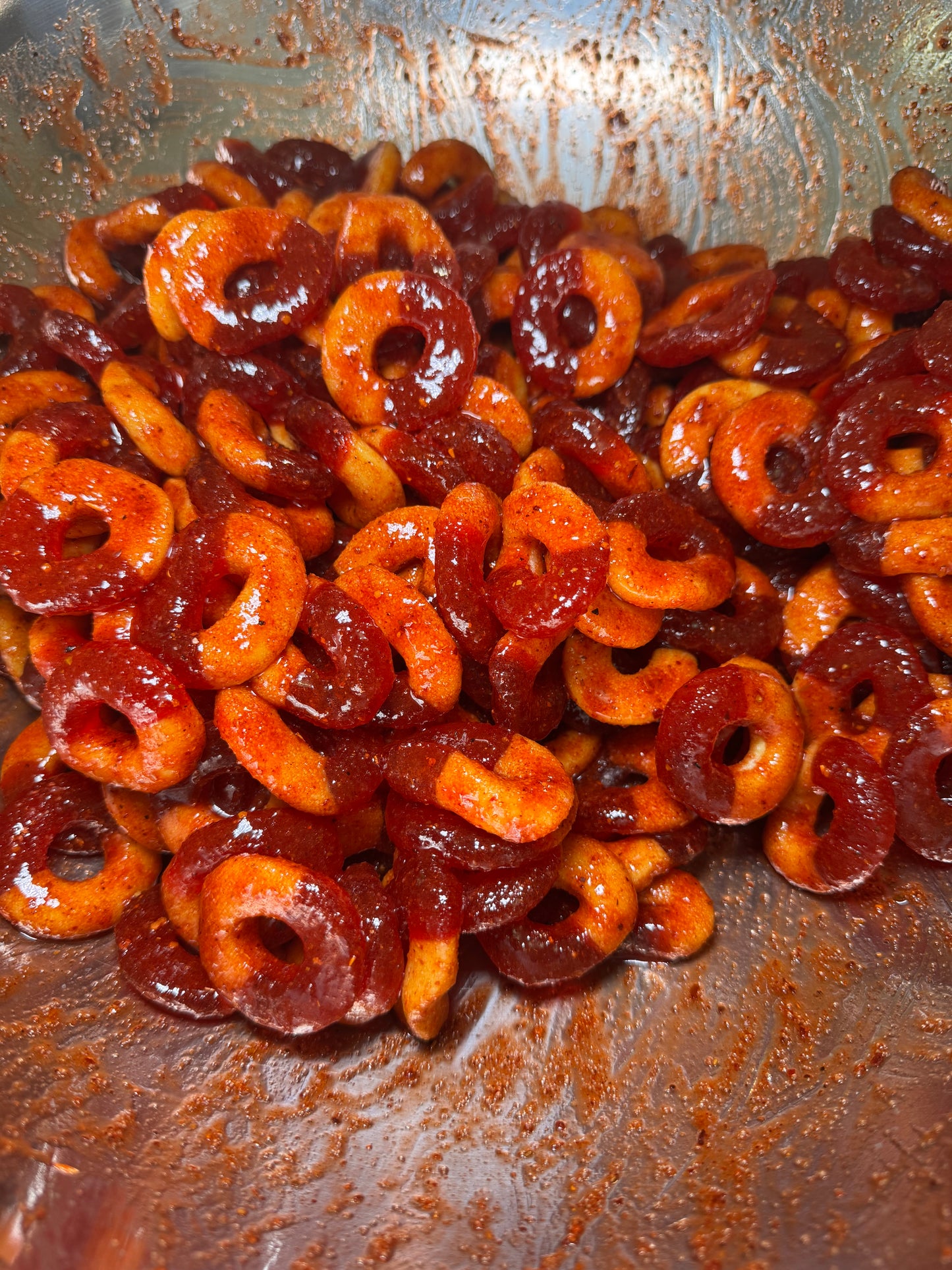 Chamoy Peach Rings - Duraznos bien pilas!!